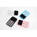 0.96 Inch MTK6261M SOS Function Card size thin China kids mini mobile AEKU M9 cell phone